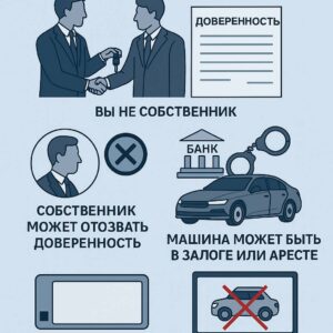 Как купить авто по доверенности — и почему это чаще всего плохая идея